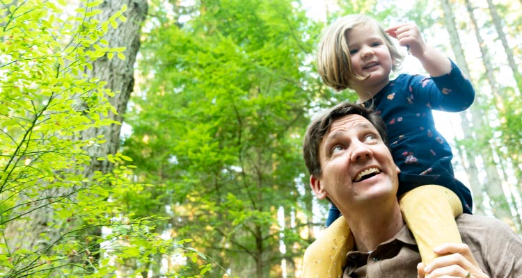 BC NDP leader David Eby and his family