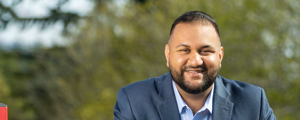 Ravi Parmar, BC NDP candidate in Langford-Juan de Fuca